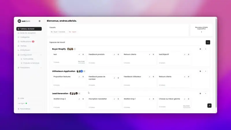 Askform feature 4