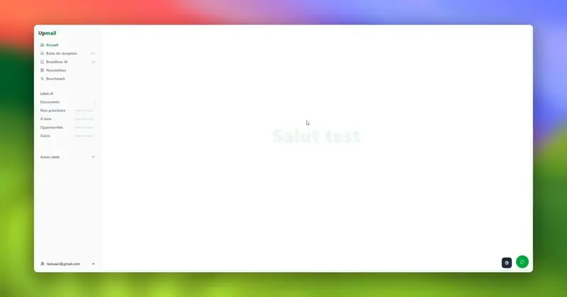 Upmail feature 2